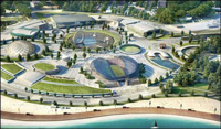 «Олимпийский парк» в Сочи готовится к сдаче в эксплуатацию